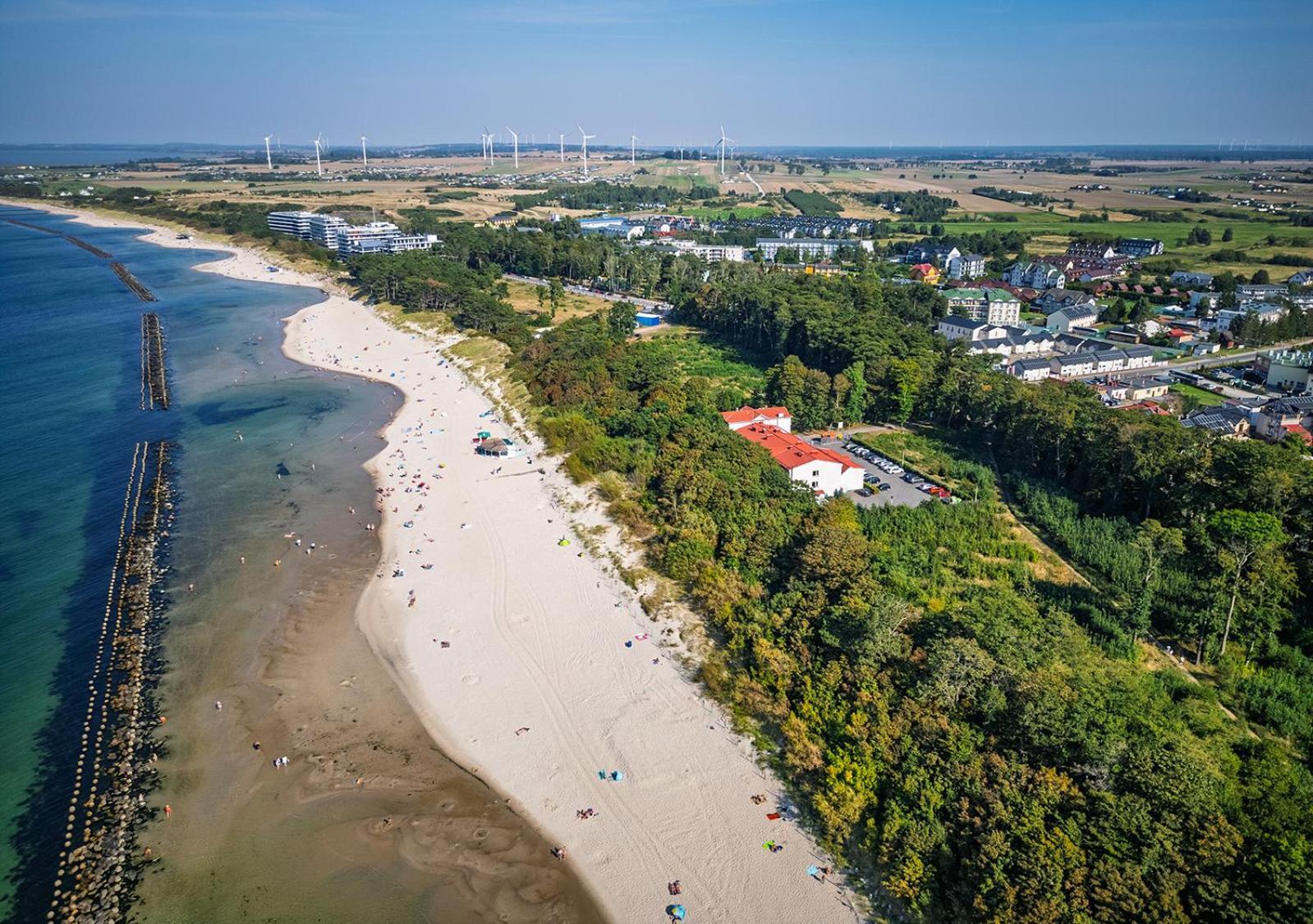 Apartamenty Gaja Darlowko Esterno foto