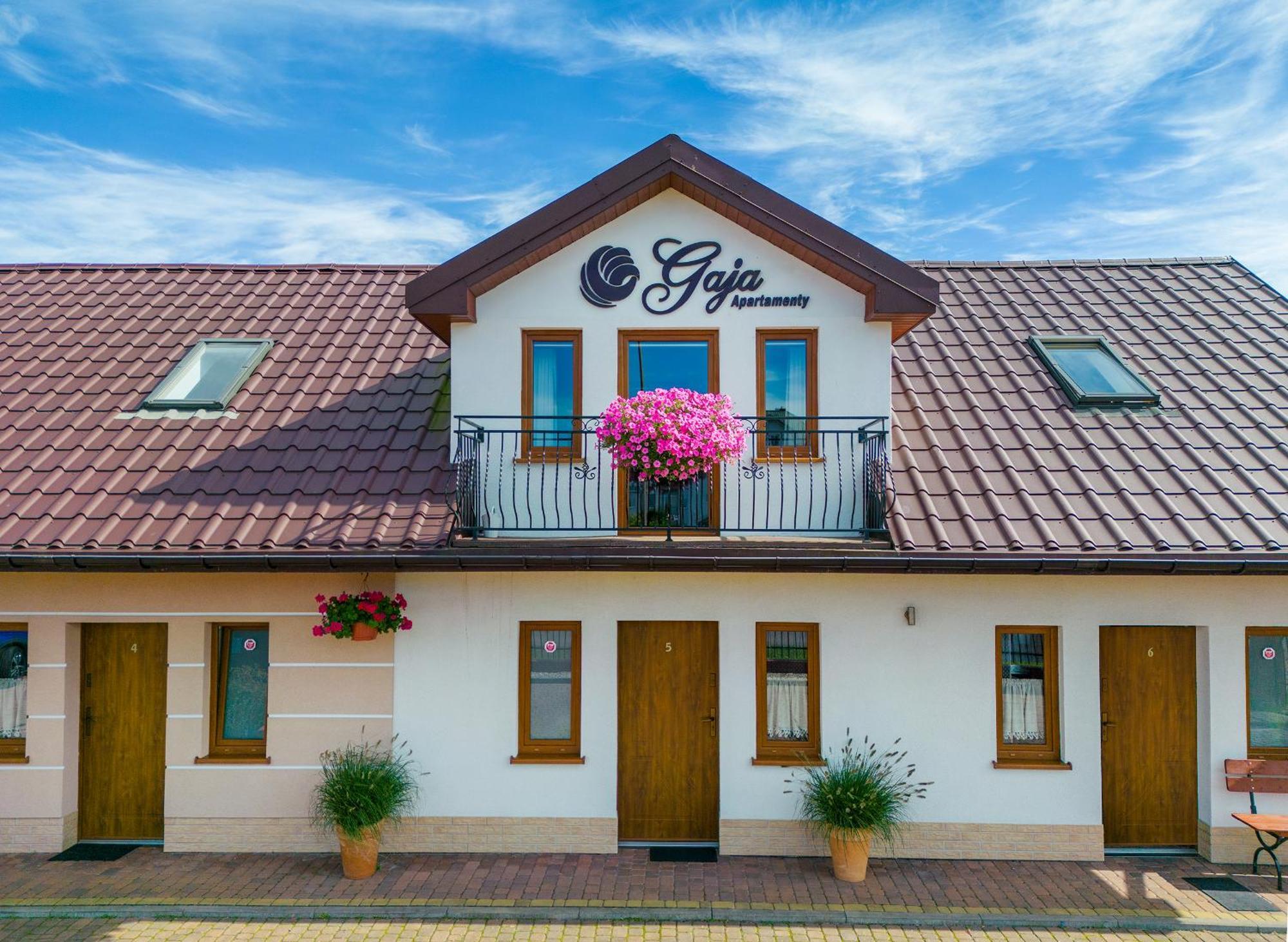 Apartamenty Gaja Darlowko Esterno foto